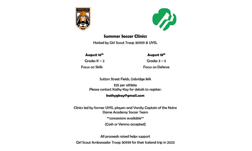 Girl Scout Soccer Clinic