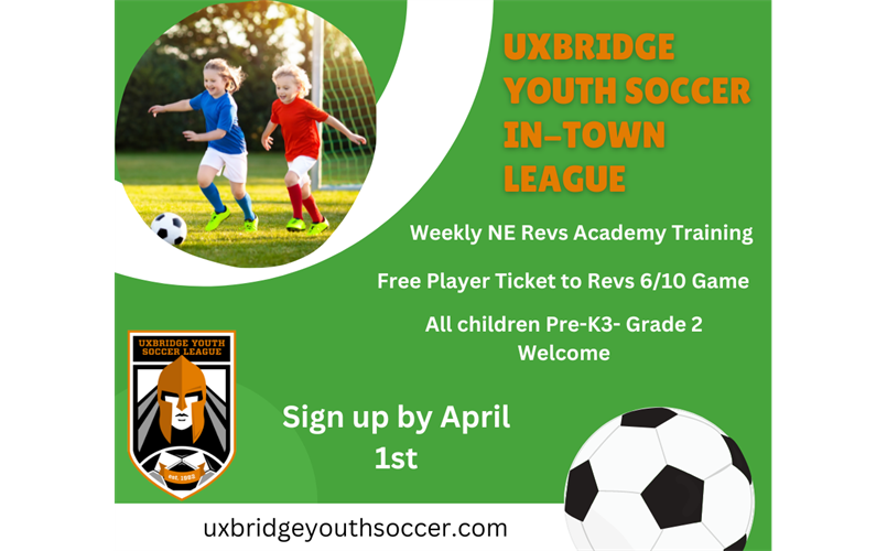 Sign Up for Spring In-Town Soccer