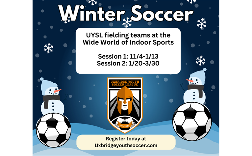 Winter Soccer Registration Now Open