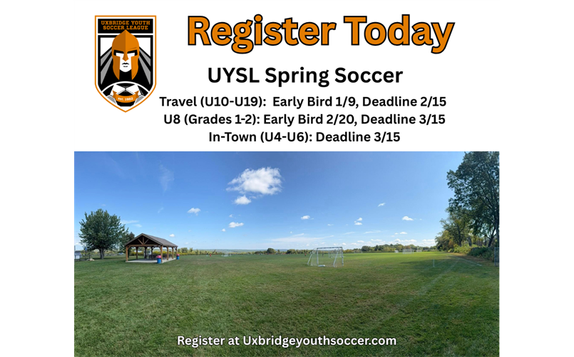 Spring Registration is Open