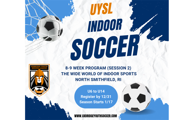 Register Today for Indoor Soccer