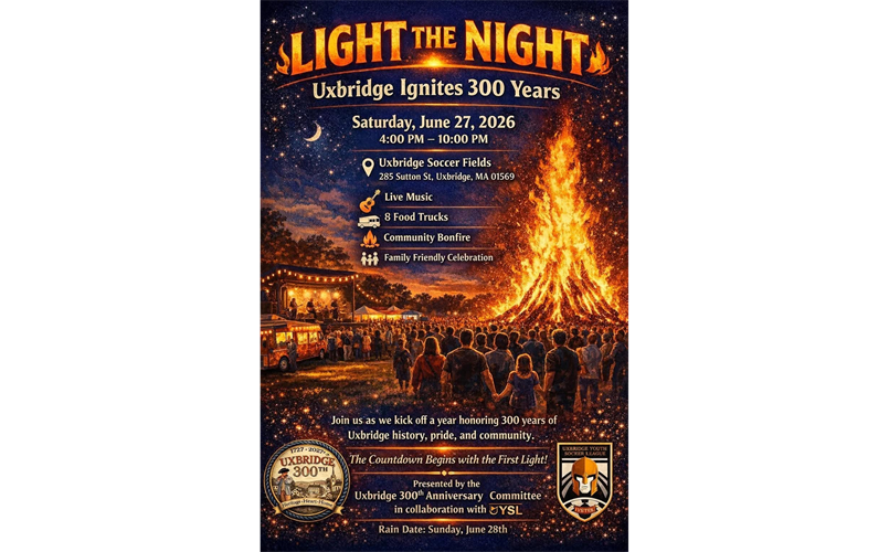 Uxbridge 300th Anniversary Bonfire